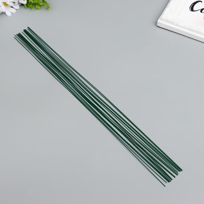 Проволока для творчества лакированная Проволока для творчества лакированная "Blumentag" 0.95 мм, 20 шт, 40 см, зеленый