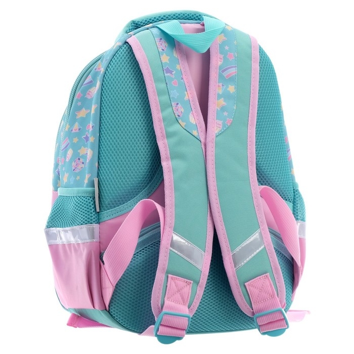 Рюкзак школьный 38,5 х 26 х 17 см, эргономичная спинка, Hatber Primary School Рюкзак школьный 38,5 х 26 х 17 см, эргономичная спинка, Hatber Primary School "Единорог-принцесса"