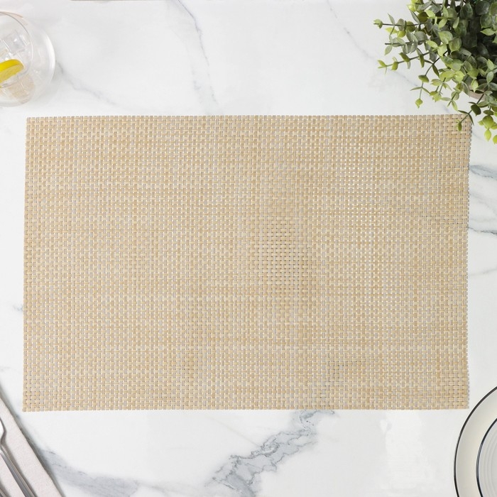 Салфетка сервировочная на стол «Шахматы», 45×30 см, цвет МИКС