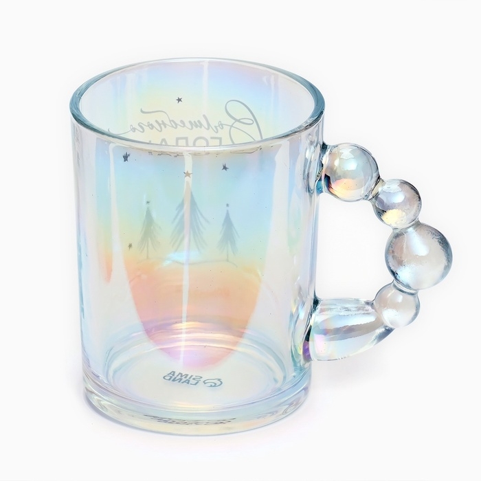 Новый год. Кружка стеклянная &laquo;Волшебного года&raquo;, 350 мл