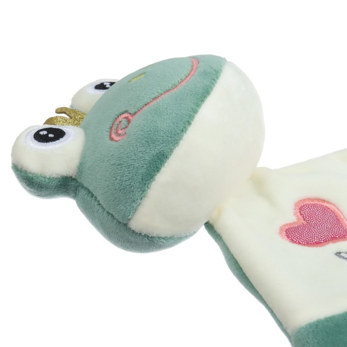 Комфортер - игрушка «Лягушастик», погремушка, цвет зеленый, Крошка Я