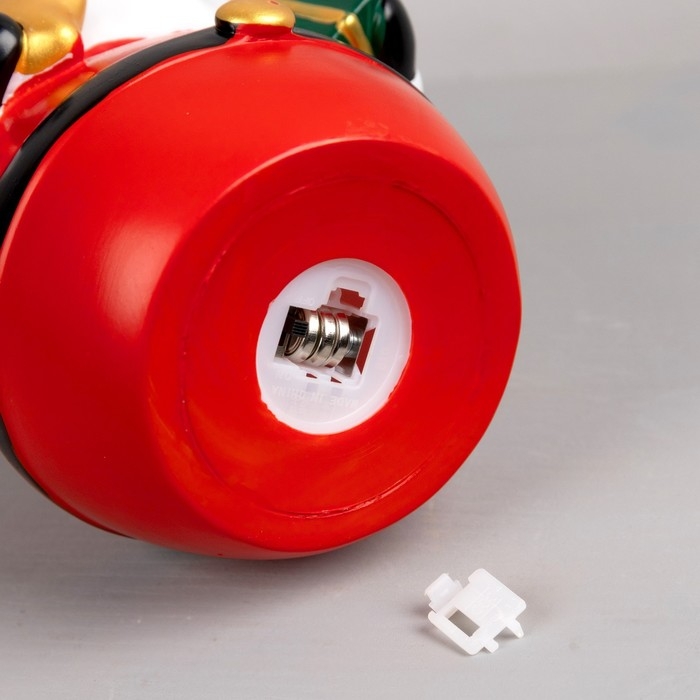 Светодиодная фигура «Дед Мороз» 8 × 19 × 8 см, пластик, батарейки LR44х3 (в комплекте), свечение тёплое белое Светодиодная фигура «Дед Мороз» 8 × 19 × 8 см, пластик, батарейки LR44х3 (в комплекте), свечение тёплое белое