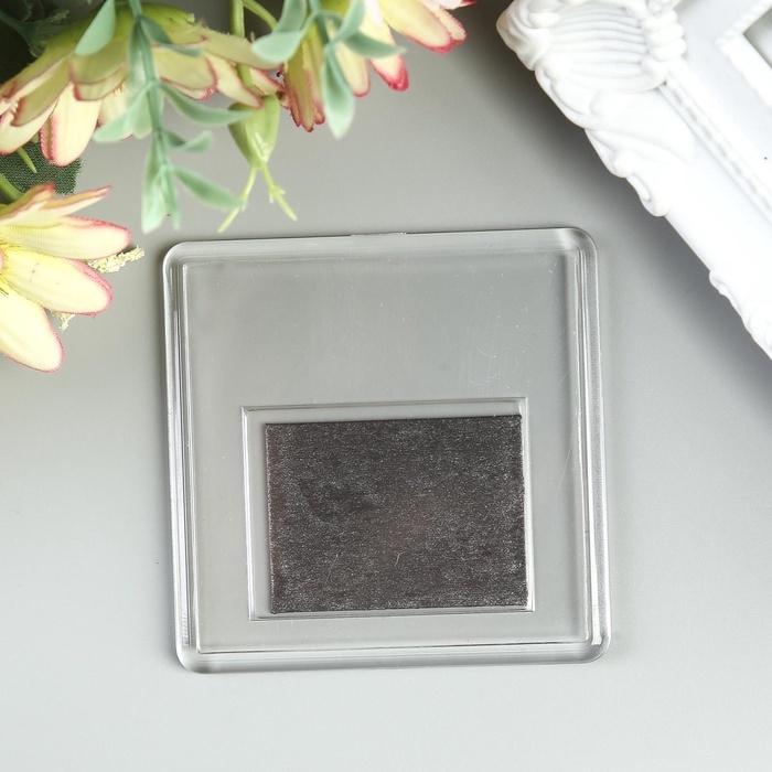 Заготовка акрилового магнита 6,3х6,3 cм прозрачный (набор 2 детали+пакет) Заготовка акрилового магнита 6,3х6,3 cм прозрачный (набор 2 детали+пакет)