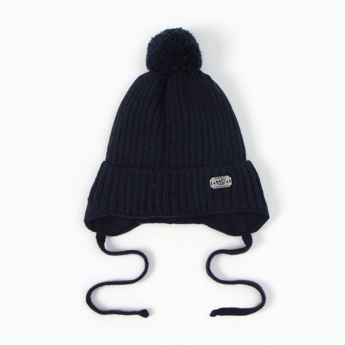 Шапка детская, цвет синий, размер 52-54 Шапка детская, цвет синий, размер 52-54