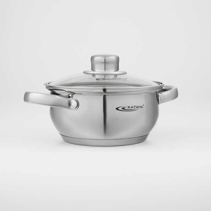 Набор кастрюль «Гретта», 3 предмета: 1,6 л, 2,2 л, 3,2 л, капсульное дно, индукция Набор кастрюль «Гретта», 3 предмета: 1,6 л, 2,2 л, 3,2 л, капсульное дно, индукция