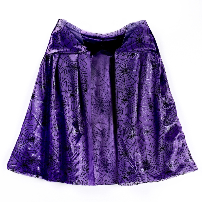 Карнавальный набор «Прекрасная ведьмочка», шляпа, накидка, парик, цвет фиолетовый Карнавальный набор «Прекрасная ведьмочка», шляпа, накидка, парик, цвет фиолетовый