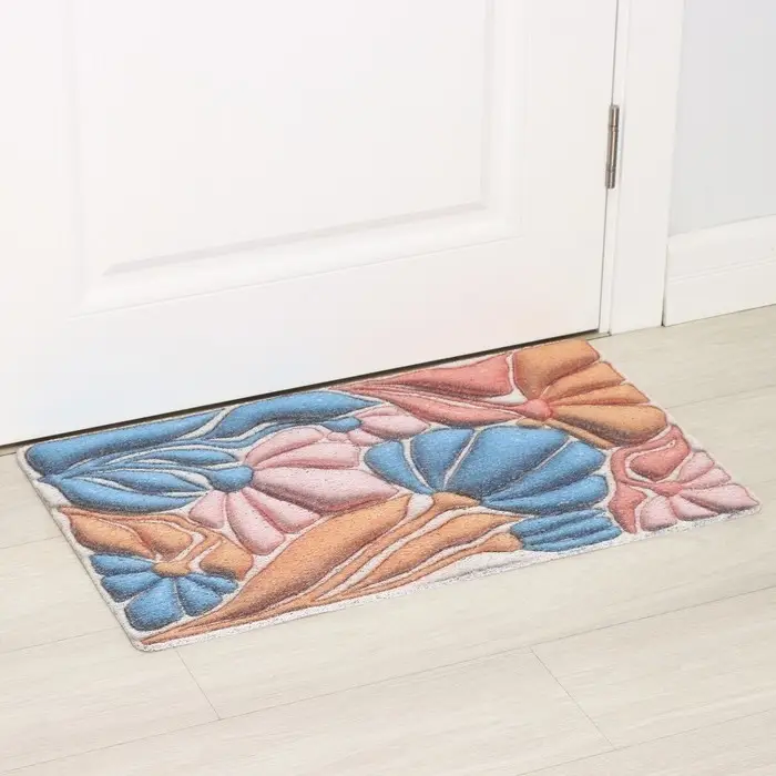 Коврик придверный Доляна, ПВХ, 45&times;75 см