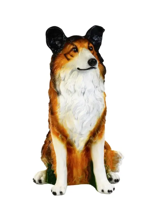 Садовая фигура 54 х х см  гипс "Колли большая"