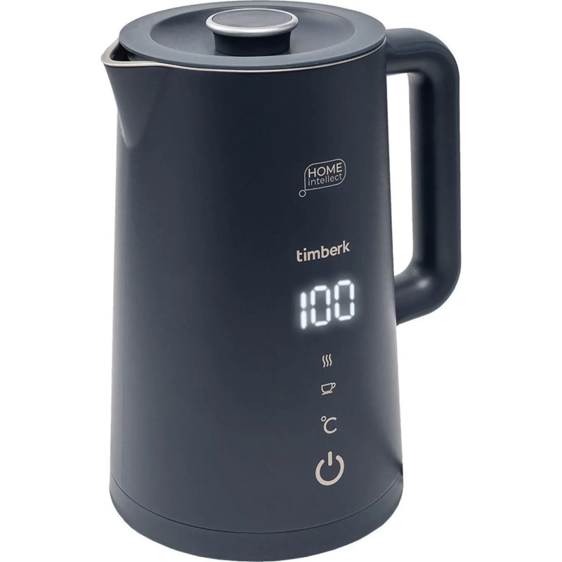 Чайник электрический Timberk T-EK21S104WF, 2200Вт, 1.7л, Wi-Fi, черный