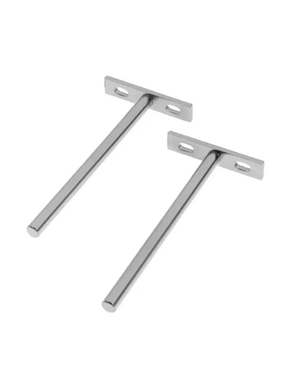 Полкодержатель CAPPIO PS002, скрытого монтажа, 67&times;145 мм, набор 2 шт.