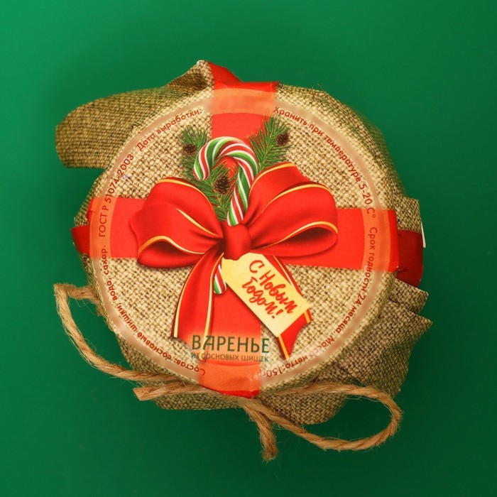Новый год. Варенье Новый год. Варенье "Новогоднее" из сосновых шишек, 100 мл