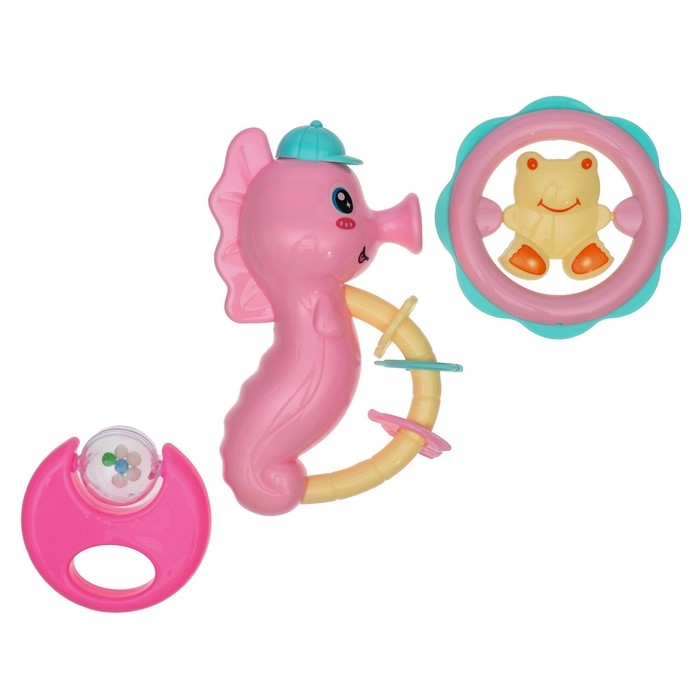 Набор погремушек «Нежность», 6 шт, Крошка Я Набор погремушек «Нежность», 6 шт, Крошка Я