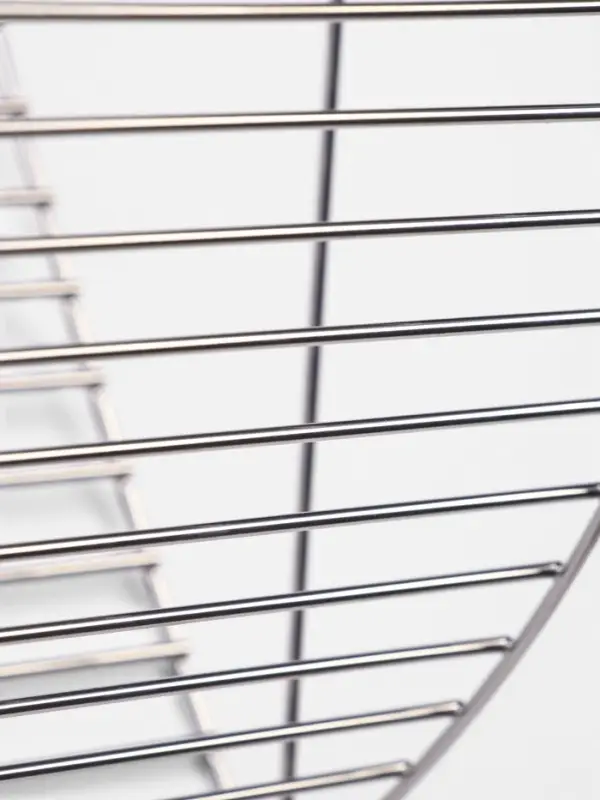 Кормушка для сена, 17&times;14&times;16 см, металл, серебристая