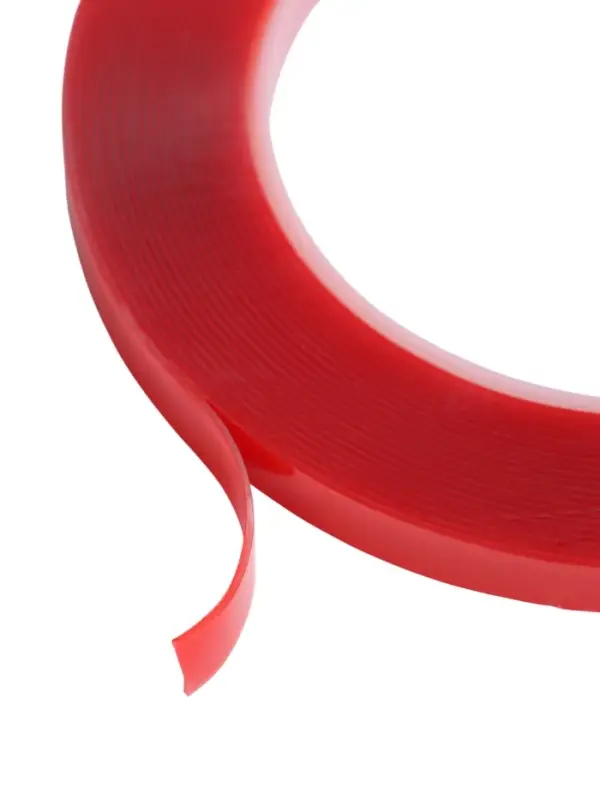 Клейкая лента TORSO, прозрачная, двусторонняя, акриловая, 8 мм &times; 7 м