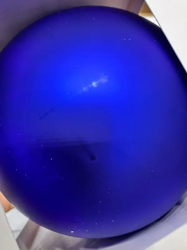 Оформительский шар Finery, 8 см, матовый синий Оформительский шар Finery, 8 см, матовый синий