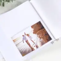 Фотоальбом на 100 фото 10х15 см "Белоснежный с бантом" в коробке 4х22х23 см