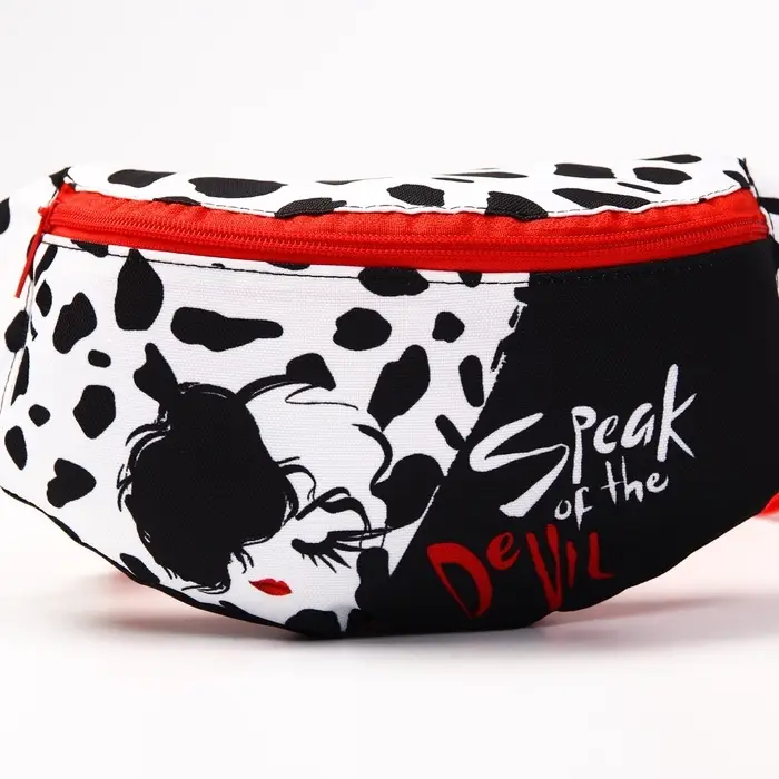 Сумка поясная, 25х6х13 см, Злодейки Сумка поясная, 25х6х13 см, Злодейки