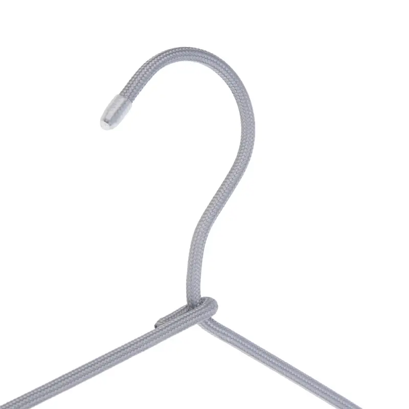 Вешалки для одежды тм VETTA, 3 шт, 40,5х20х0,5 см, металлические с текстильным покрытием, 2 цвета