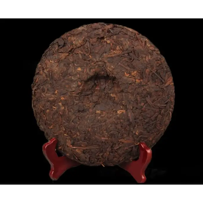 Чай чёрный китайский выдержанный &laquo;Шу Пуэр. Mengha&raquo;, 2008 г, блин, 357 г