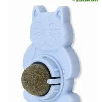 Игрушка для кошек из кошачьей мяты &laquo;Большой Кот&raquo;, 4.5&times;6&times;6 см, на основании, МИКС