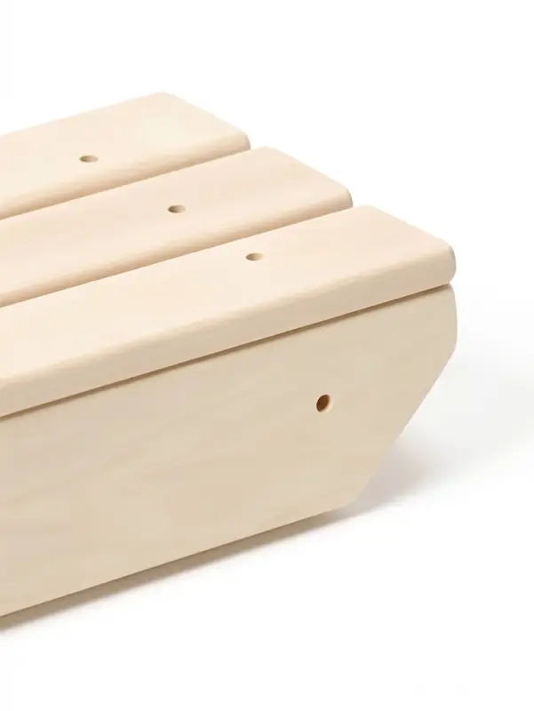 Полка - вешалка "Простая №2" 3 крючка 49х10х23 см