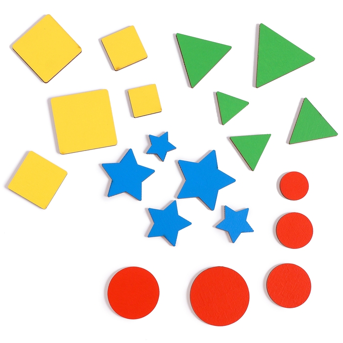 Дидактический материал «Геометрические фигуры. Больше-меньше» Дидактический материал «Геометрические фигуры. Больше-меньше»