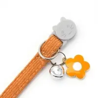 Набор ошейников для кошек, оранжевый, коричневый