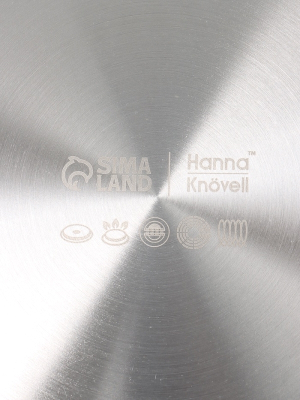 Сковорода 3Ply d=21 см, h=5 см, толщина 2,2 мм, индукция Сковорода 3Ply d=21 см, h=5 см, толщина 2,2 мм, индукция