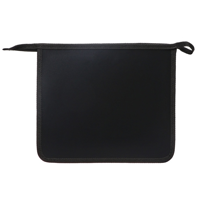 Папка для тетрадей А5, 240 х 205 х 40 мм, молния сверху, пластиковая, ПТ 7-12, Папка для тетрадей А5, 240 х 205 х 40 мм, молния сверху, пластиковая, ПТ 7-12, "Зайка с бабочкой" (рисунок с эффектом металлика золото)