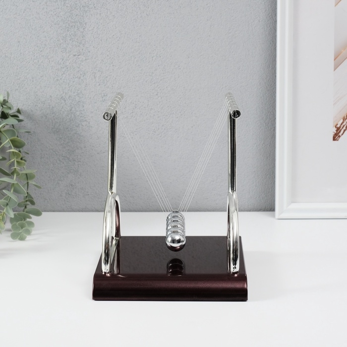 Маятник Маятник "Шары техно" квадрат столбик 18 x 17 x 15 см