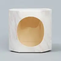 Коробка бонбоньерка, упаковка подарочная, &laquo;Мрамор&raquo;, 8&times;7.5&times;6 см