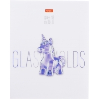 Тетрадь 48л лин "Glass molds", пласт обл с печатью, бл офсет 60-65г/м², 5В МИКС