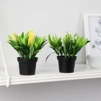 Искусственный цветок в горшке &laquo;Аллиум люкс&raquo;, 7&times;12 см, МИКС