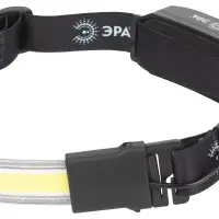 Фонарь налобный светодиодный GA-807 ''Кибер'' аккумуляторный 5 Вт COB, 3 режима, micro USB Элементы питания в комплекте