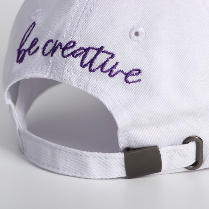 Кепка женская «Искусство», белая