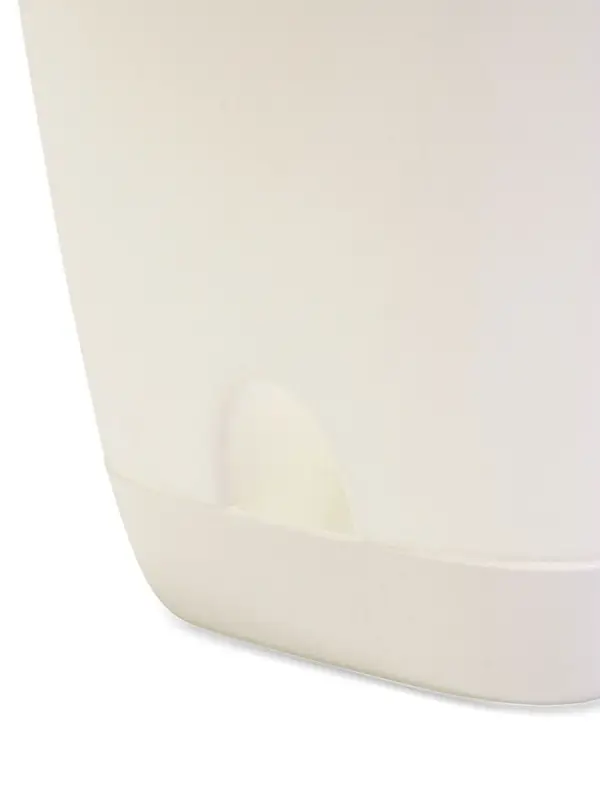 Кашпо с прикорневым поливом 2 л  D-14,5см, H-15см белый "Гранд"