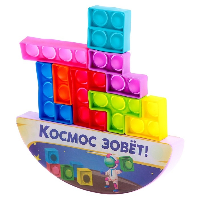 Настольная игра «Космо-тетрис», 1-4 игрока, 5+ Настольная игра «Космо-тетрис», 1-4 игрока, 5+