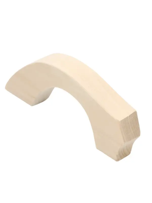 Ручка для бани и сауны, 18&times;8.5&times;3 см, деревянная