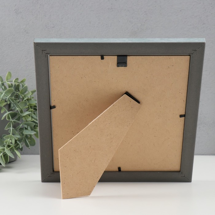 Фоторамка пластик Фоторамка пластик "МИРАМ" 20х20 см, 642498 морской (пластиковый экран)