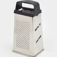 Тёрка Доляна, 4 грани, 11&times;8.5&times;22 см, металл, МИКС