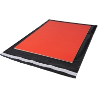 Корд курьерский пакет,без печати,без кармана,чер.,240х320+40,40мкм,100шт/уп