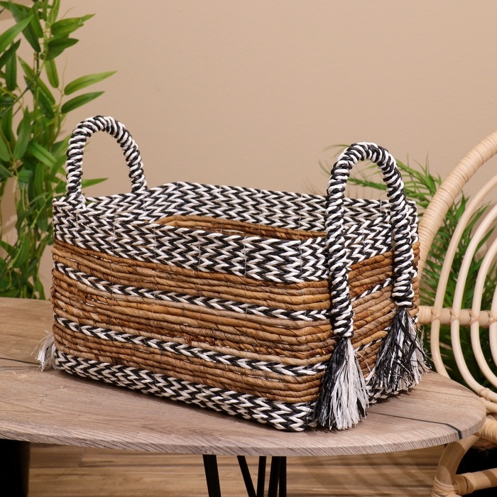 Корзина плетёная 40х25х30 см Корзина плетёная 40х25х30 см