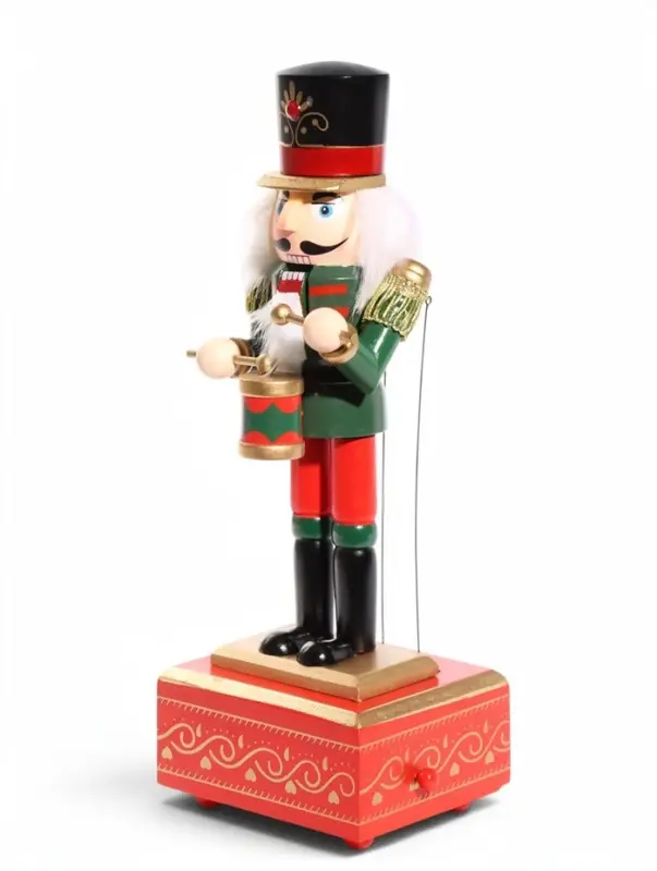 Шкатулка музыкальная &laquo;Щелкунчик. Мелодия праздника&raquo; 12&times;9.5&times;31 см