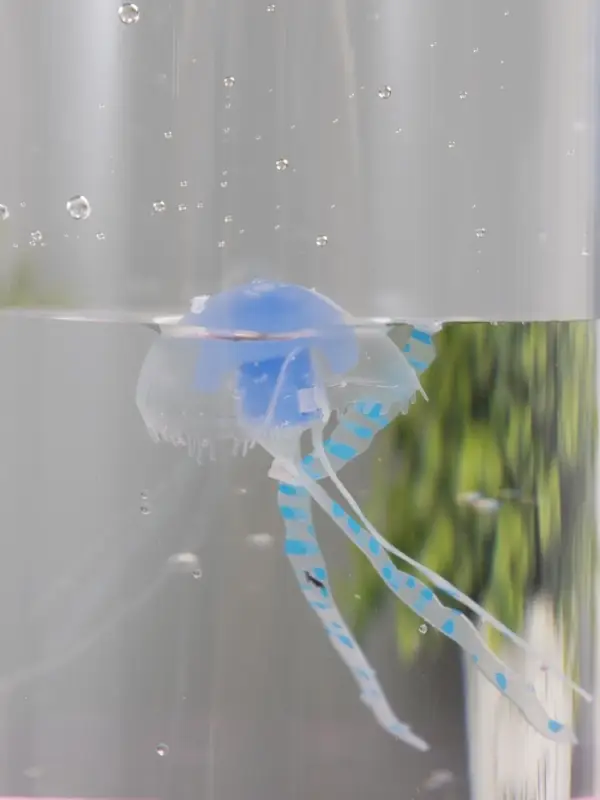 Светильник "Медузы" LED, RGB, USB, 3-5Вт, чёрный 9х9х25,5 см