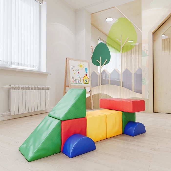 Мягкий игровой комплекс «Байк» Мягкий игровой комплекс «Байк»