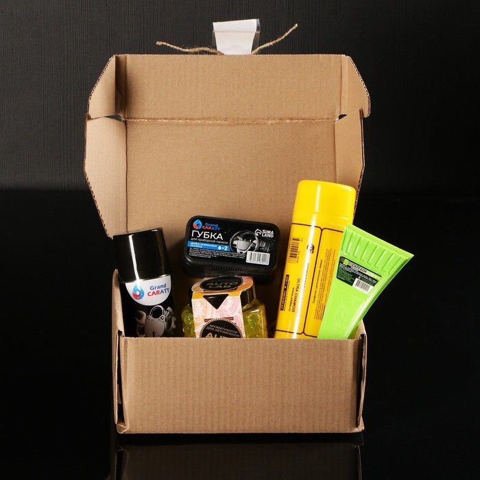 Подарочный бокс Подарочный бокс "Любимому папе" автонабор для ухода