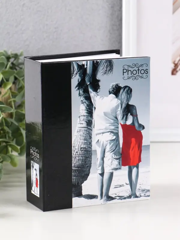 Фотоальбом 100 фото "Парочка" 10X15см, ПП карм.