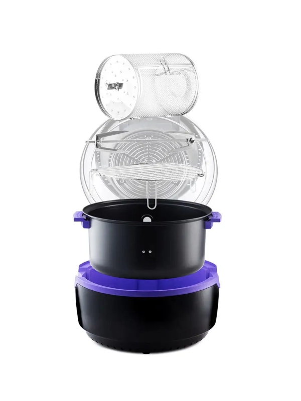 Аэрогриль электрический с чашей 8 л 1400 Вт