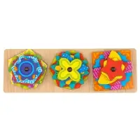 Головоломка Лесная мастерская &laquo;Сложи узор&raquo;, 6 схем, 21 деталь