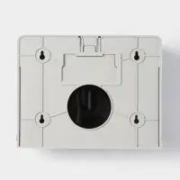 Диспенсер для бумажных полотенец в листах, пластиковый, чёрный